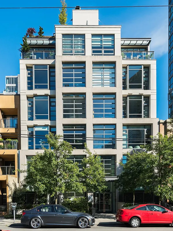 Building - Park Lofts in Vancouver, BC at 1168 Richards Street