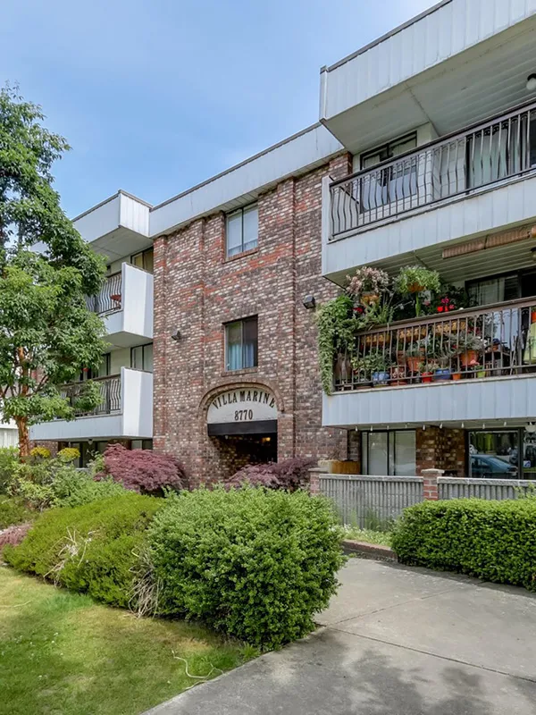 Building - Villa Marine in Vancouver, BC at 8770 Laurel Street