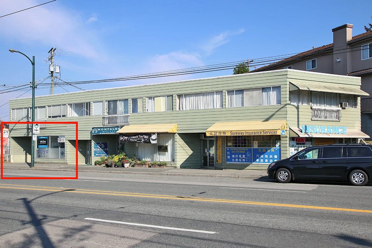 4510 Victoria Drive, Vancouver. Commercial Street Front Space Fr Lease.